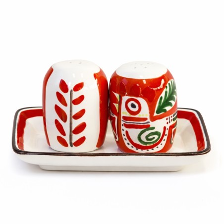 Salt and pepper shakers Marettimo Ceramiche De Simone Salt and pepper shakers Marettimo Ceramiche De Simone